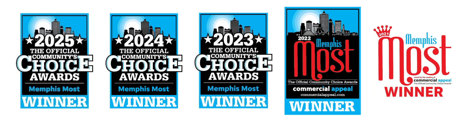 Memphis Most Best Weight Loss Clinic — Winner 2021, 2022, 2023, 2024, 2025